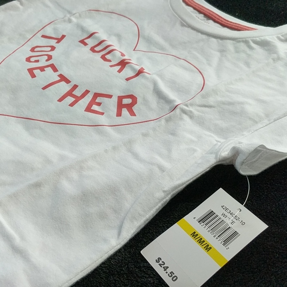 NWT Lucky Brand girls t-shirt - Picture 2 of 2
